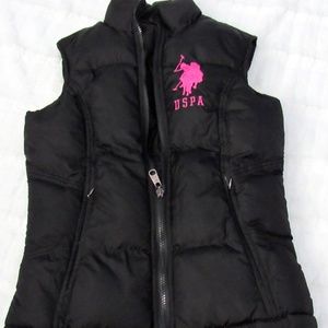 USPA Puff Vest Girls